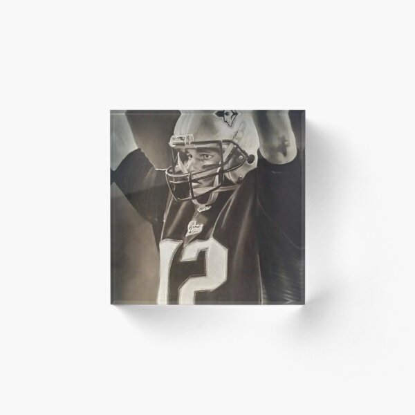 Number 12 Forever! Acrylic Block