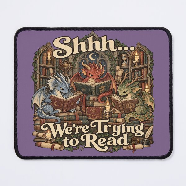 Item preview, Gothic Dragon Readers for Fantasy Book Lovers designed and sold by POD DYNASTY | Original Print On Demand T-Shirt Graphics.