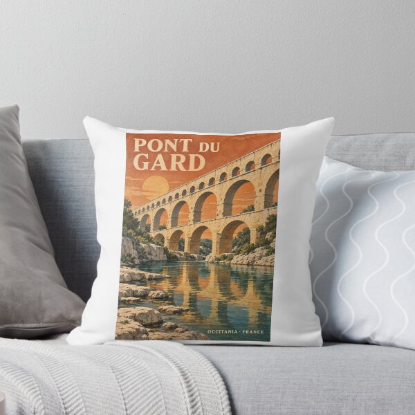 Item preview, Pont Du Gard - France designed and sold by GoodOldVintage.