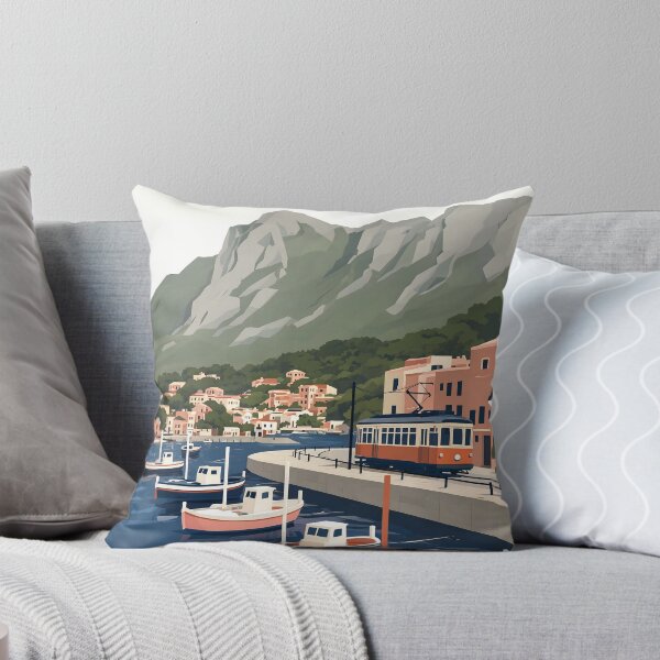 Item preview, Port de Sóller Mallorca Spain Minimalist Travel designed and sold by JIGUWORLD.