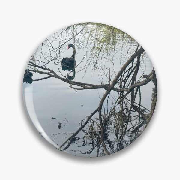 Item preview, Swan and Tree Reflections on Lake designed and sold by Jasbindar Singh.