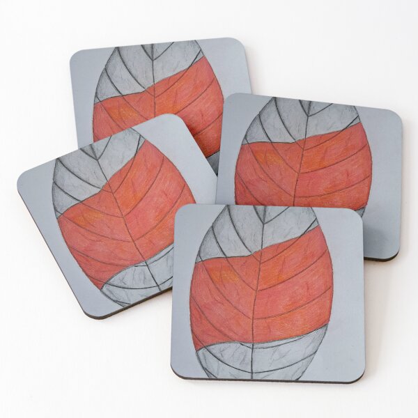 Item preview, Leaf with red designed and sold by Artbysarah23.