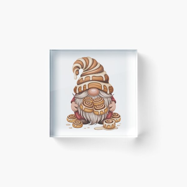 Item preview, Cute Cinnamon Roll Gnome Sweet Bakery Pastry Food Lover designed and sold by jkrphoto.