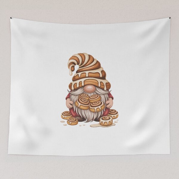 Item preview, Cute Cinnamon Roll Gnome Sweet Bakery Pastry Food Lover designed and sold by jkrphoto.