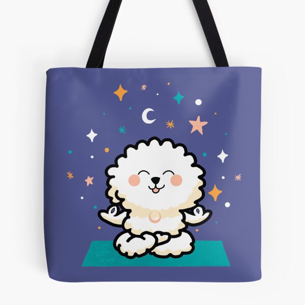 Item preview, Dog lover simple yoga design designed and sold by BosskaDesign.
