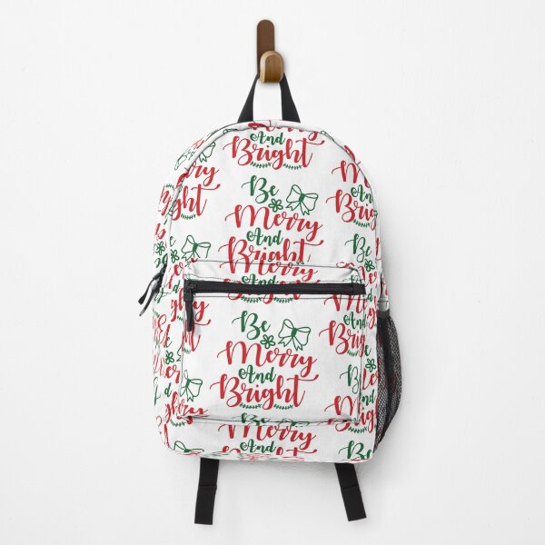 Item preview, Be Merry and Bright Christmas Quote Holiday Vibes designed and sold by FuzionRaptor.