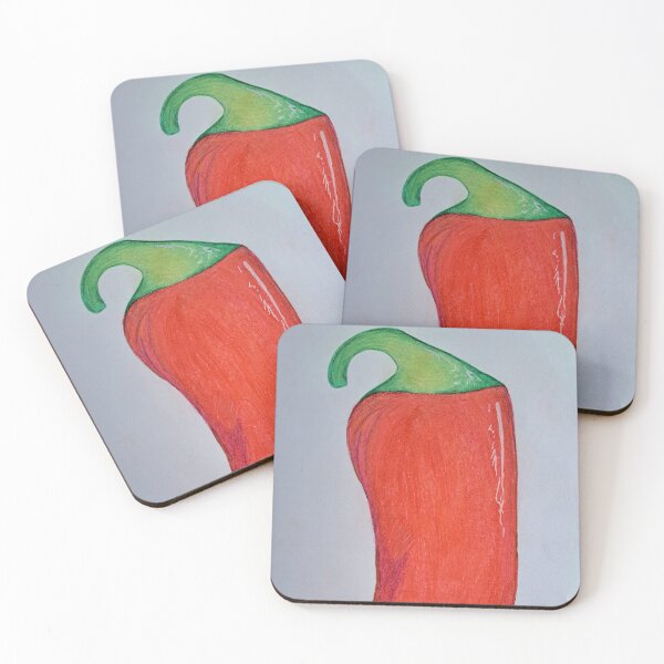 Item preview, Red chilli pepper designed and sold by Artbysarah23.