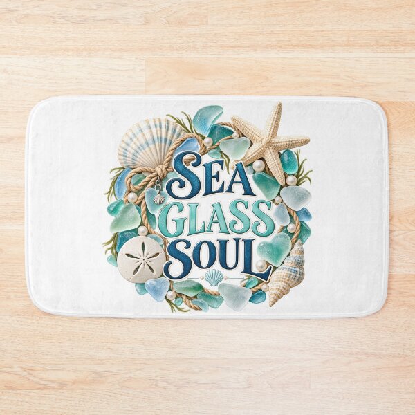 Item preview, Sea Glass Soul Coastal Beach designed and sold by J-CCreations.