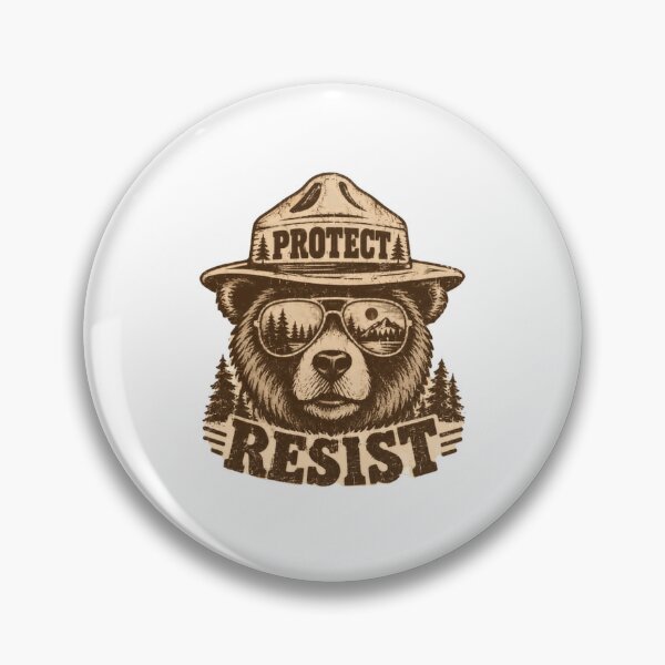 Item preview, Protect Resist Environmental Activist Conservation Bear designed and sold by HumansStuck12.
