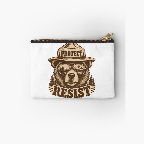 Item preview, Protect Resist Environmental Activist Conservation Bear designed and sold by HumansStuck12.