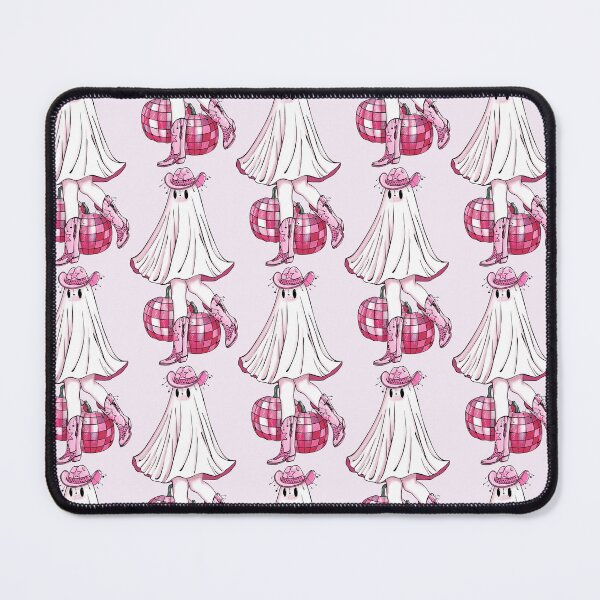 Item preview, Pink Disco Cowgirl Ghost Retro Western Halloween designed and sold by StudioFloraLuna.