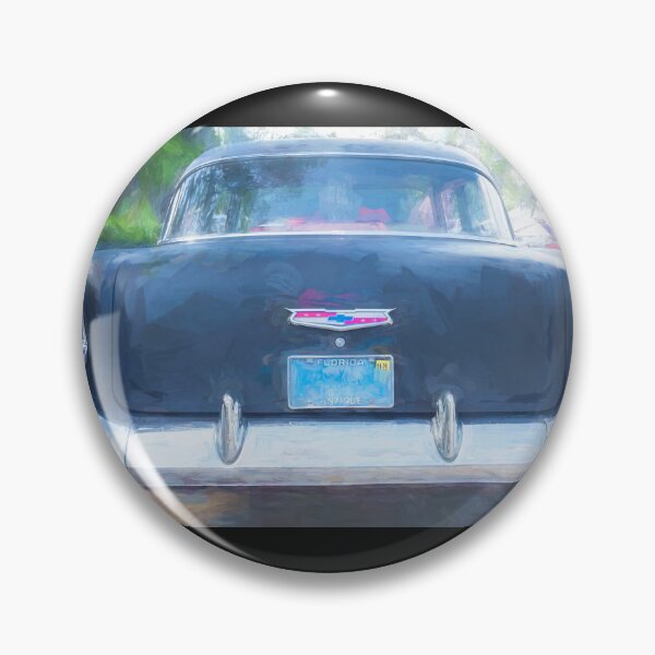 Item preview,  1956 Gray Chevy Bel Air Trunk Emblem designed and sold by RichFrancoCars.