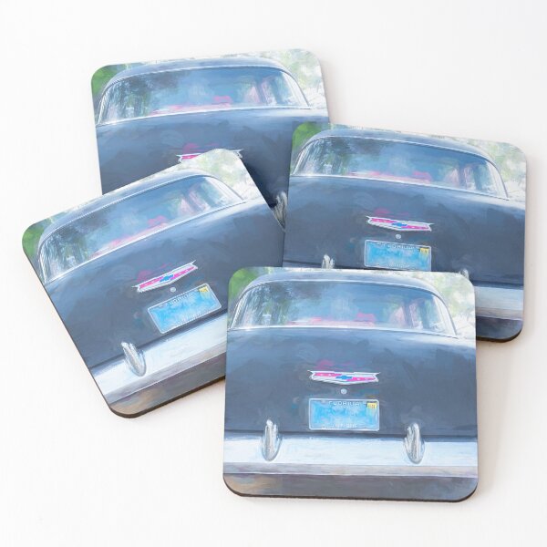 Item preview,  1956 Gray Chevy Bel Air Trunk Emblem designed and sold by RichFrancoCars.