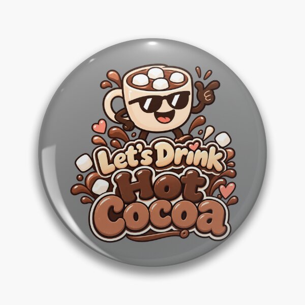 Item preview, Let’s Drink Hot Cocoa – Cute Marshmallow Mug designed and sold by IMuDesigner.