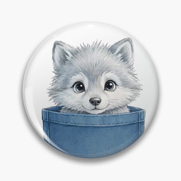 Item preview, Pocket Wolf puppy designed and sold by Wolfbyte.