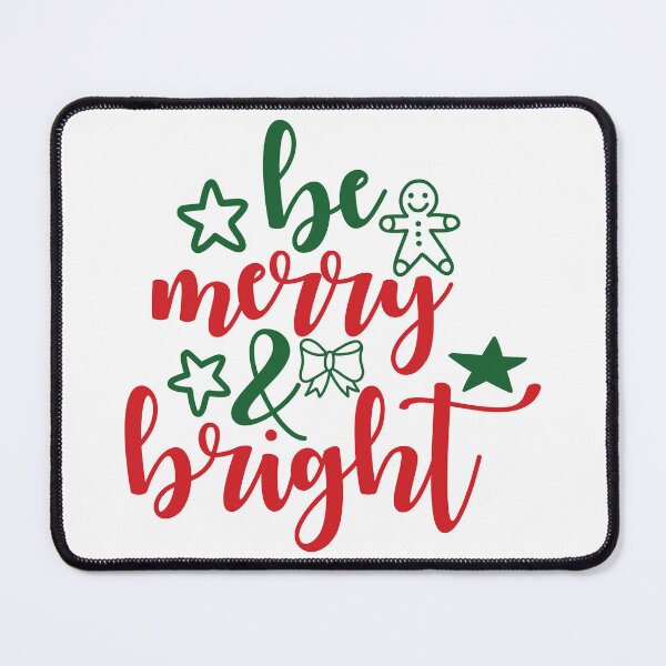 Item preview, Be Merry and Bright Christmas Vibes Festive Holiday Design designed and sold by FuzionRaptor.
