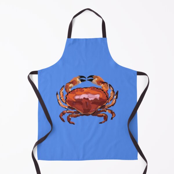 Item preview, Crab with Blue Background designed and sold by missmann.