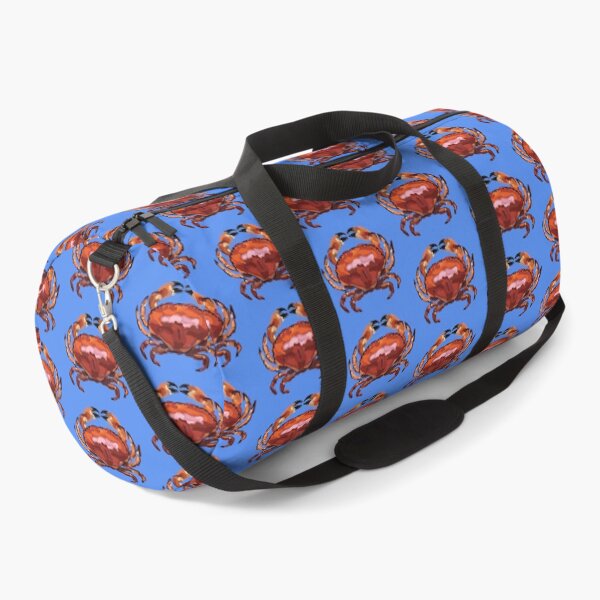 Item preview, Crab with Blue Background designed and sold by missmann.
