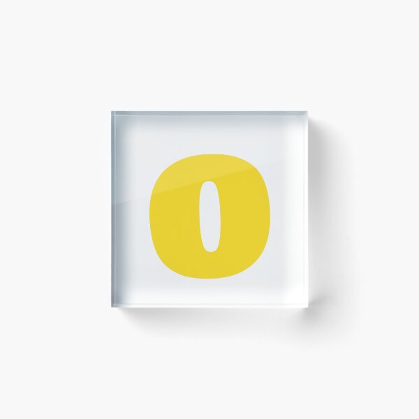 Item preview, Halloween Yellow Letter O Initial designed and sold by remoteart.