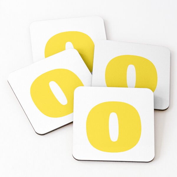 Item preview, Halloween Yellow Letter O Initial designed and sold by remoteart.