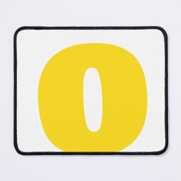 Item preview, Halloween Yellow Letter O Initial designed and sold by remoteart.
