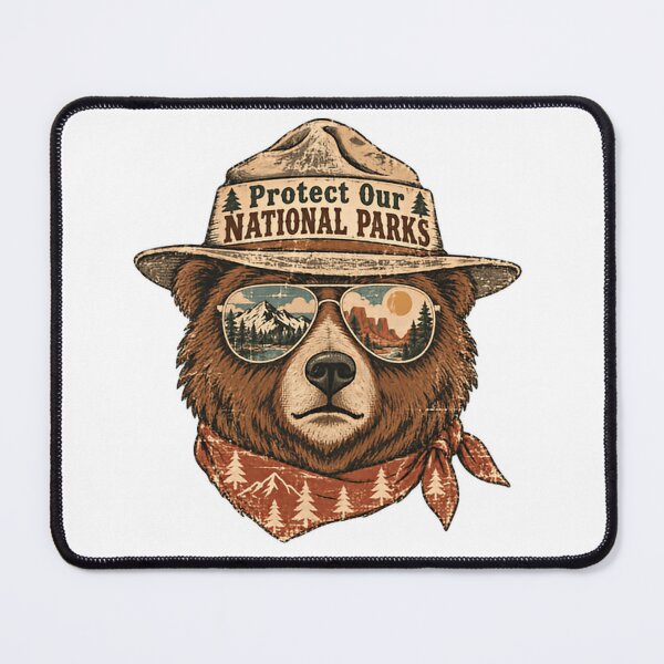 Item preview, Protect Our National Parks Nature Lover Outdoors Conservationist designed and sold by HumansStuck12.