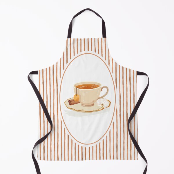 Item preview, Cinnamon tea autumn stripe designed and sold by Zestypickles.