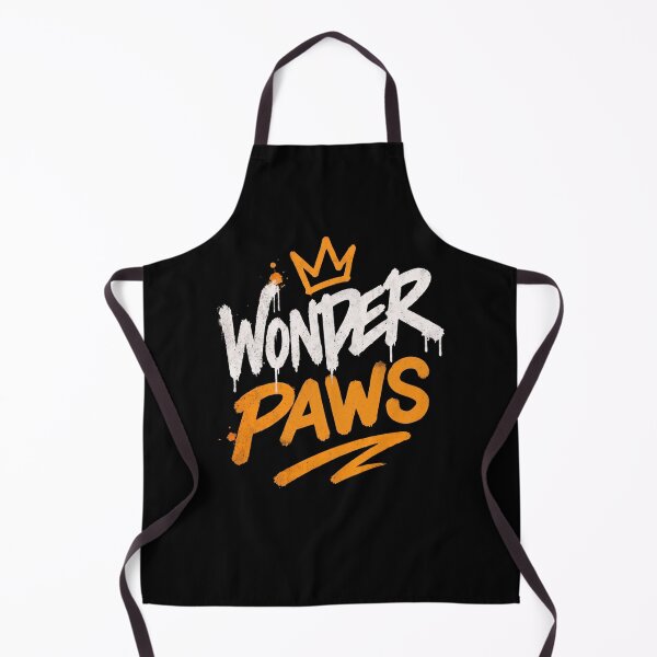 Item preview, Wonder Paws Cat Typography Street Art Graffiti designed and sold by Retro Whiskers.