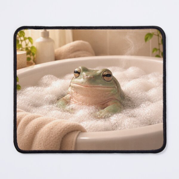 Item preview, White’s Tree Frog Bathtub designed and sold by Sillytoe.