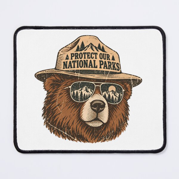 Item preview, Protect Our National Parks Outdoor Wilderness Conservationist designed and sold by HumansStuck12.