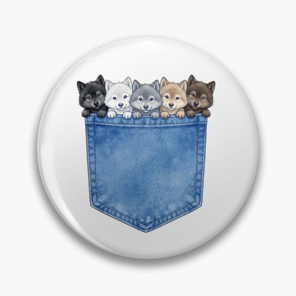 Item preview, Pocket Wolf puppy ver.2 designed and sold by Wolfbyte.
