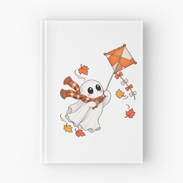 Item preview, Cute Ghost Flying a Kite designed and sold by House Of Hauntlings.
