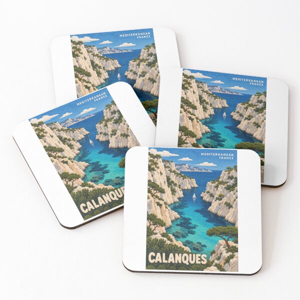 Item preview, Calanques - France designed and sold by GoodOldVintage.