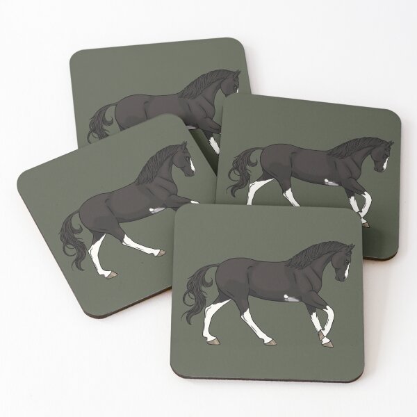 Item preview, Black Sabino KWPN Dutch Warmblood designed and sold by Old Water Cryptid .