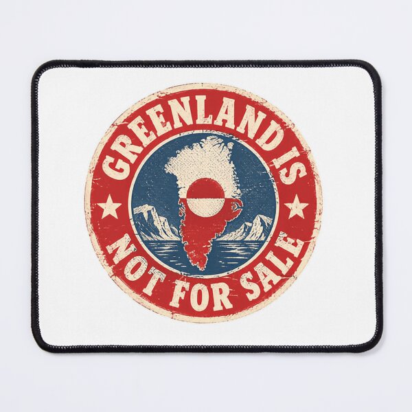 Item preview, Greenland Is Not For Sale Greenlandic Patriotism Travel Souvenir designed and sold by HumansStuck12.