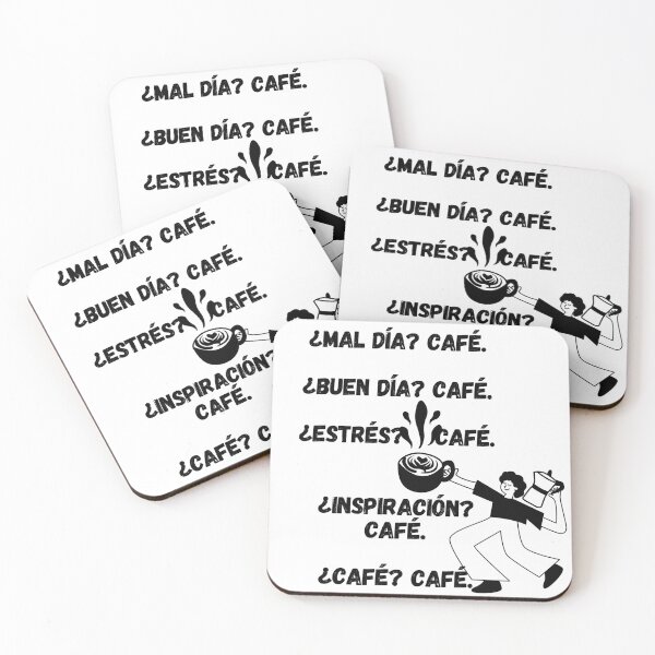 Item preview, Coffee Answer Everything Spanish Quote Cafe Latte Art Minimalist designed and sold by LensDyn™.