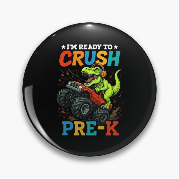 Item preview, Ready To Crush Pre K T Rex Truck designed and sold by MysticMirth.