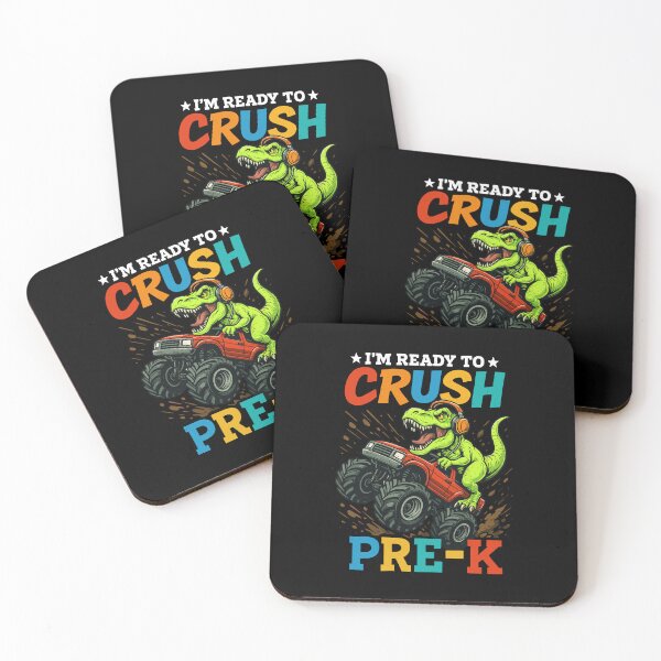 Item preview, Ready To Crush Pre K T Rex Truck designed and sold by MysticMirth.