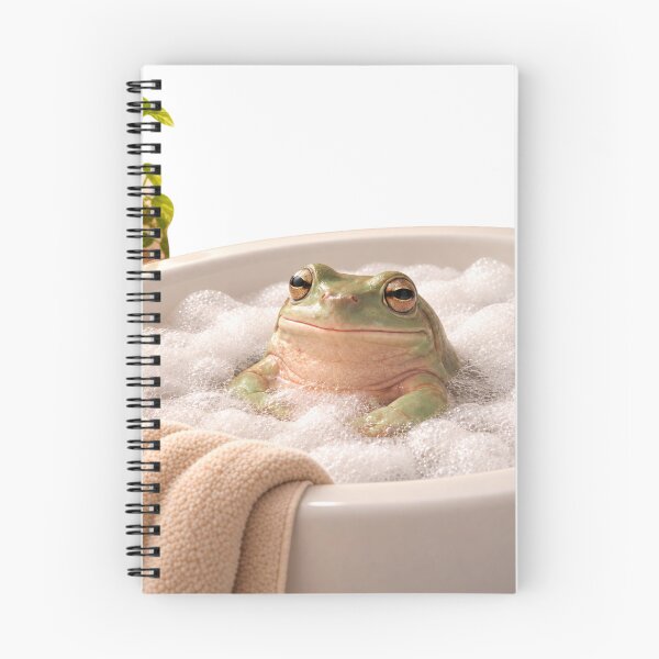 Item preview, White’s Tree Frog Bubble Bath designed and sold by Sillytoe.