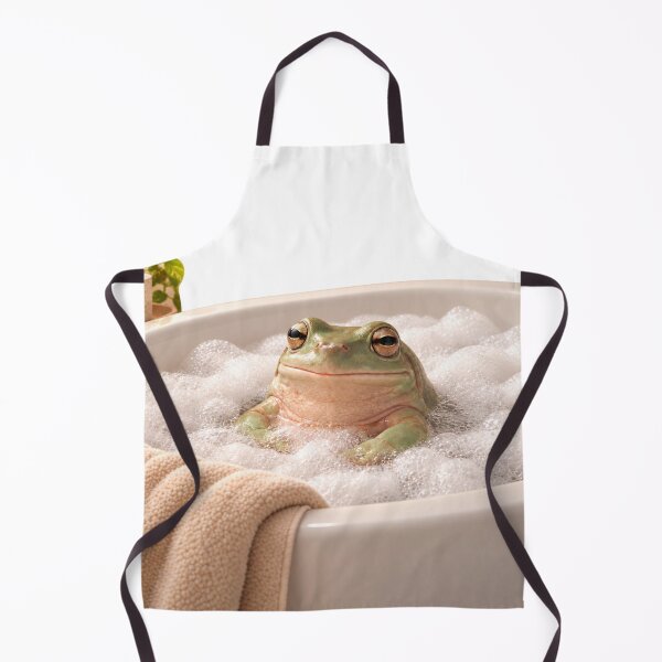 Item preview, White’s Tree Frog Bubble Bath designed and sold by Sillytoe.