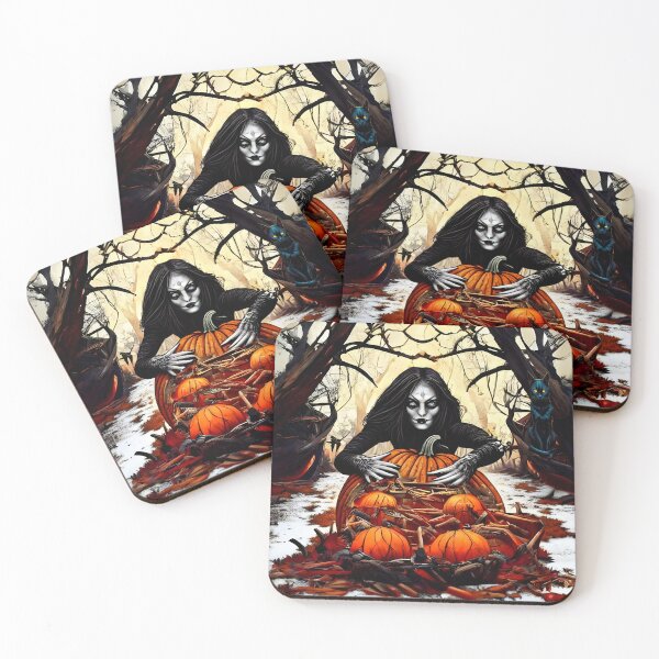 Item preview, Guardians of the Enchanted Pumpkin Patch designed and sold by PiaMedeaDigital.