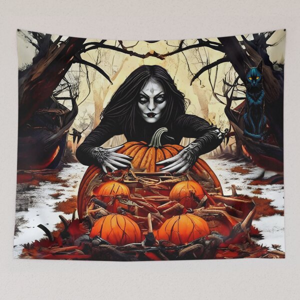 Item preview, Guardians of the Enchanted Pumpkin Patch designed and sold by PiaMedeaDigital.