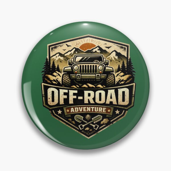 Item preview, Off-Road Adventure Vintage 4x4 Mountain Jeep Design designed and sold by redkat-4.