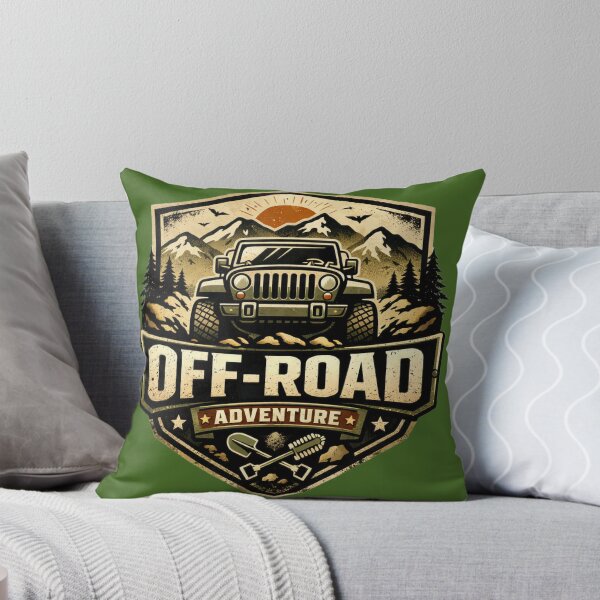 Item preview, Off-Road Adventure Vintage 4x4 Mountain Jeep Design designed and sold by redkat-4.