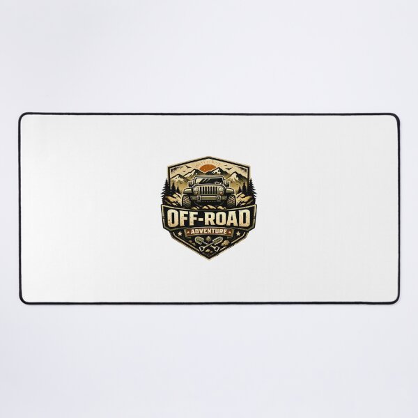 Item preview, Off-Road Adventure Vintage 4x4 Mountain Jeep Design designed and sold by redkat-4.