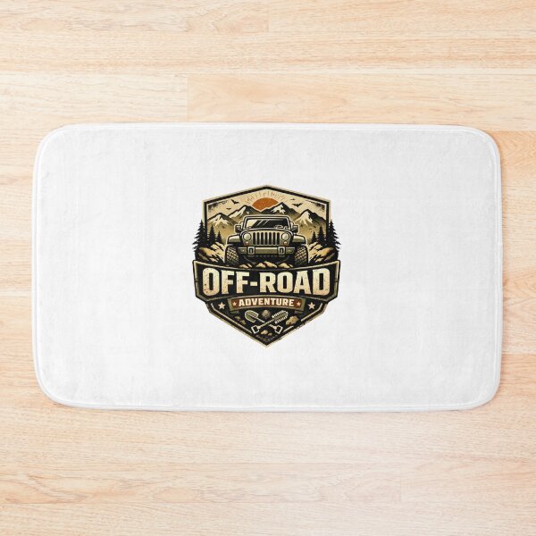 Item preview, Off-Road Adventure Vintage 4x4 Mountain Jeep Design designed and sold by redkat-4.
