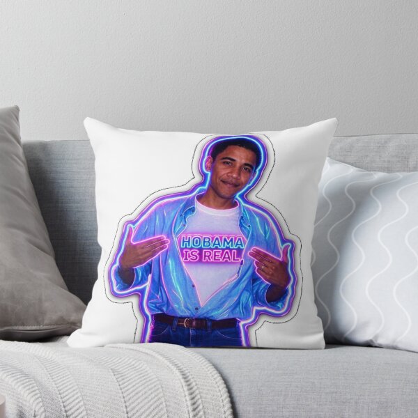 Item preview, Hobama Is Real Neon Retro Portrait designed and sold by ExploreAura Studio.