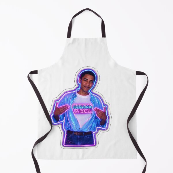 Item preview, Hobama Is Real Neon Retro Portrait designed and sold by ExploreAura Studio.