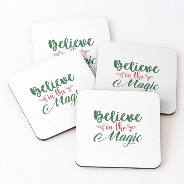 Item preview, Believe in the Magic of Christmas Festive Holiday Design designed and sold by FuzionRaptor.