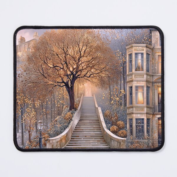 Item preview, Cozy Autumn Day Abstract Expressionism designed and sold by Dream Mythos Studios.